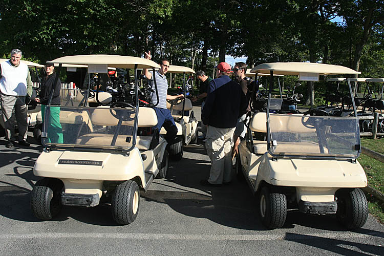 You can get to drive such a cute little car that is called how else then Golf cart :-) You can get to drive such a cute little car that is called how else then Golf cart :-)