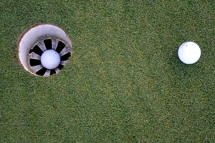 And sometimes you get lucky like me with a birdie. And sometimes you get lucky like me with a birdie.