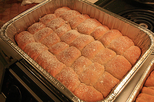 Czech buchty - Czech sugar buns